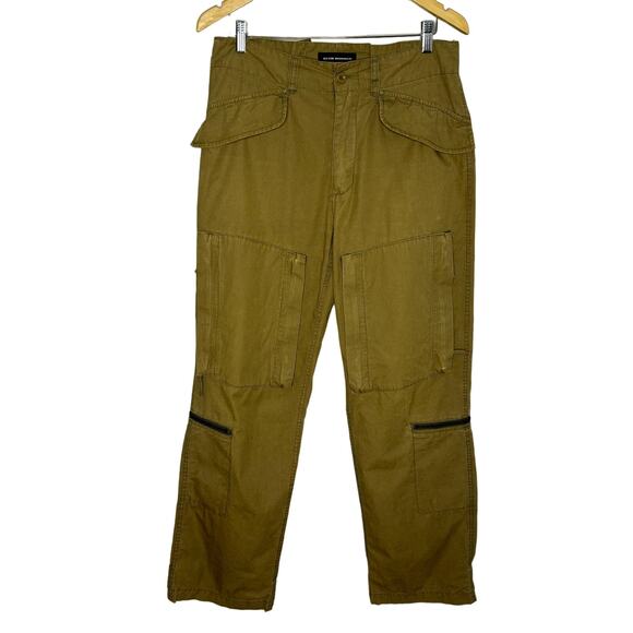 Club Monaco Cargo Pants Zipper Pockets Cotton Men's 32x32 - Picture 1 of 11